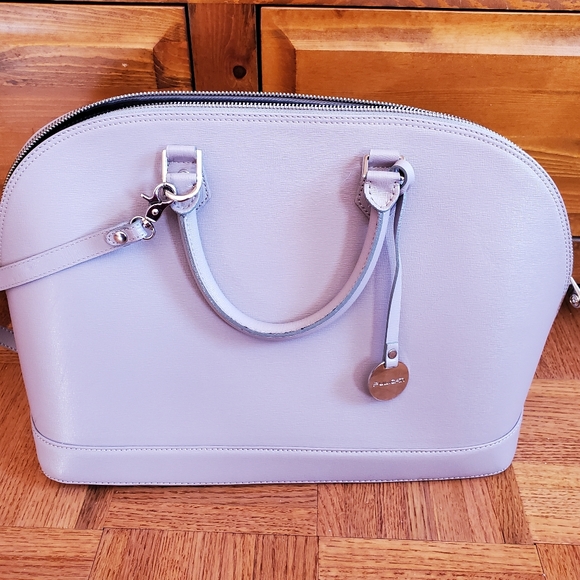 Pulicati Grey/blush purse - Picture 2 of 7
